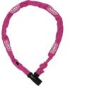 ABUS 1500 Web integrált kulcsos láncos lakat, 60 cm x 4 mm, korall