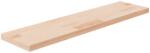 Bútor-market Kezeletlen tömör tölgyfa polclap 80 x 20 x 2, 5 cm