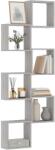 Bútor-market 6 db szürke sonoma fali kockapolc 30 x 15 x 30 cm