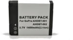 KASLAN GoPro AHDBT-001/AHDBT-001 GoPro Hero 2 & 1 1400mAh Akciókamera Akkumulátor (AKKU-AHDBT-001)
