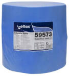 Celtex Superblue 1000 ipari törlő cellulóz, kék, 3 rétegű, 360m, 1000 lap, 36x36cm, 1 tekercs