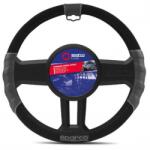 Sparco Kormányvédő, fekete-szürke, Sparco Sport Line, 38 cm