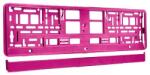 Carmotion Rendszámtábla tartó, metál pink színű