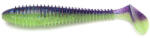 Keitech Swing Impact FAT 4, 3" / PAL#06 - Violet Lime Belly gumihal