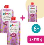 Salvest Põnn 2+1 INGYEN: SALVEST Põnn BIO Gyümölcsös püré málnával (110 g)