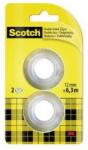 3M Ragasztószalag, kétoldalas, utántöltő, 12 mm x 6, 3 m, 3M SCOTCH (7100126761) - kellekanyagonline