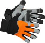 Strend Pro Kesztyű Strend Pro Arvilo High Vision, textil/bőr fényvisszaverő elemekkel, méret 09/L, bliszter