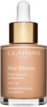 Clarins Skin Illusion Natural Hydrating Foundation makeup radiant cu hidratare SPF 15 culoare 109C Wheat 30 ml - vivantis