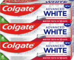 Colgate Advanced White Volcanic Ash and Baking Soda pastă de dinți naturală 3x75 ml