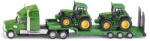 SIKU Farmer Low Loader with John Deere Tractors (1837) (1837) Figurina