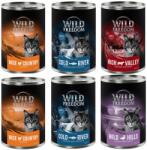 Wild Freedom 6x400g Wild Freedom Adult nedves macskatáp- Vegyes csomag II (2 x csirke, 2 x tőkehal, 1x marha, 1x kacsa