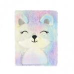 Starpak Rókás szőrmés napló - A6/80 lap - pasztell (564732) (564732)