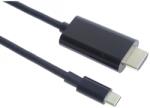 PremiumCord USB 2.0 Type C HDMI Átalakító Fekete 2m ku31hdmi17 (ku31hdmi17)
