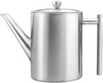 Bredemeijer Cylindre Teáskanna rozsdamentes acélból, dupla falú, űrtartalom: 1, 20 liter
