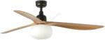 Faro Barcelona FARO 34360WT-11L-таванен вентилатор OUTWOOD L 1xE27/15W кафяв/черен диам. 150 см WT IP44+ДУ (FA34360WT-11LA)