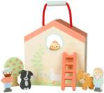 Orange Tree Toys Set de joacă Orange Tree Toys - Fermă din lemn cu animale (OTT11559) Figurina