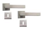 STROXX Maner usa interior STROXX model Babylon cu rozeta pentru cheie (BB) si maner la 90 de grade, material inox mat