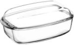 Pyrex Essentials szögletes hőálló edény fedővel 4.6 l
