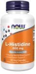 NOW L-Histidine 600 mg - Hisztidin esszenciális aminosav (60 veg kapszula) 60 veg kapszula