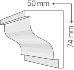 ANRO Kültéri díszléc BR-28/C - natúr (BR-28/C XPS)