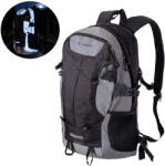 inSPORTline Fényvisszaverő hátizsák inSPORTline Miraklo, derékszíj, vízálló anyag, fényvisszaverő panelek, anatómiailag formázott EVA-hab Szín: Zöld