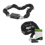 BTA Zár Láncos 1200x7x7mm Fekete