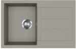 Evido Cubo 45S gránit mosogató 780x500 platina, 442061