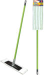 York Mop plat din microfibră pentru curățarea podelelor cu mâner de 120 cm culoare azur - YORK - CLEAN HOUSE (yrx_081160)