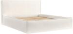 Maison de Reve Világos bézs kárpitozott LOUNGE L kétszemélyes ágy 180 x 200 cm ágyneműtartóval (LOUNGEL180_MDR_P0_ALT01_M0_NF_T0_L1)