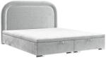 Maison de Reve Világosszürke kárpitozott UFFIZI kétszemélyes ágy 180 x 200 cm ágyneműtartóval (UFFIZI180_MDR_P0_LOT06_M0_NF_T0_L10)