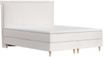 Maison de Reve Világos bézs kárpitozott boxspring ágy CALMA 140 x 200 cm (CALMA140_MDR_P0_ALT01_M1_ALT01_T3_L9)