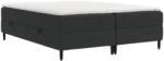 Maison de Reve Antracitszürke kárpitozott MALTE boxspring ágy 200 x 200 cm (MALTE200_MDR_P0_BBL17_M3_BBL17_T12_L32)