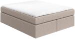Maison de Reve Bézs kárpitozott boxspring ágy CHESTNUT 200 x 200 cm (CHESTNUT200_MDR_P0_MGN352_M1_MGN352_T1_L1)