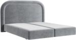 Maison de Reve Szürke bársony boxspring ágy HAVANA 140 x 200 cm (HAVANA140_MDR_P0_TNW92_M1_NF_T0_L25)