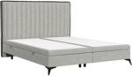 Maison de Reve Szürke kárpitozott ADRON kétszemélyes ágy 180 x 200 cm ágyneműtartóval (ADRON180_MDR_B1_ALT15_M0_NF_T0_L4)