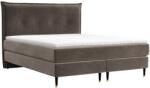 Maison de Reve DUNA barna bársony boxspring ágy 140 x 200 cm (DUNA140_MDR_P0_TNW26_M1_TNW26_T1_L5)