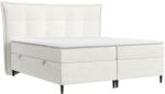 Maison de Reve Krémes fehér kárpitozott boxspring ágy SINAI 180 x 200 cm (SINAI180_MDR_P0_MDO492_M3_MDO492_T13_L59)