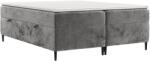 Maison de Reve Szürke kárpitozott boxspring ágy ARAYA 140 x 200 cm (ARAYA140_MDR_P0_LOT09_M3_LOT09_T13_L59)