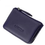 La Scala lila három rekeszes bőr kulcstartó 3553