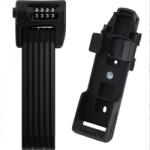 ABUS Bordo Combo 6000C/90 BK SHFL Hajtogatós számzáras kerékpárzár (fekete) 90 cm