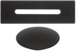 Water Fun Set c|| capac preaplin și scurgere din oțel pentru cadă freestanding, black (KBL-001) - baiedevis - 143,02 RON