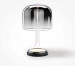 Maytoni Veioza Spirito MOD286TL-L18B3K, 18W LED, H42cm, metal negru, sticlă fumurie (MOD286TL-L18B3K)