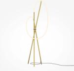 Maytoni Lampadar Maytoni Crochet, H16, 2cm, 36W LED, aluminiu alamă (MOD369FL-L36BS3K)
