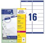 AVERY Etikett AVERY L7162-100 99, 1x33, 9mm univerzális 1600 címke/doboz 100 ív/doboz (L7162-100) - robbitairodaszer