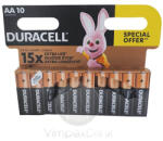 Duracell Basic AA elem -DL 10db - delfinbuvar