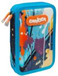 CARIOCA Penar echipat Carioca Spray, 2 fermoare, albastru Penar