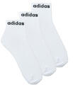 adidas Zoknik Think Linear Ankle Socks 3 Pairs Fehér S