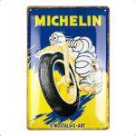 Nostalgic Art Michelin "Motorcycle" dombornyomott fémplakát 20 x 30 cm "22406 (22406)