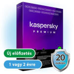 Kaspersky Premium (Total Security 2026) 20 eszközre 2 évre (KL1047ODNDS)