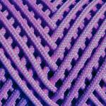  Microcord méterben, 1, 7 mm - élénk lila